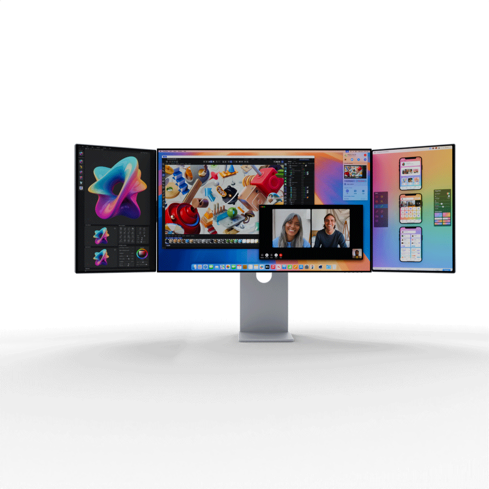 Lepow TriScreen Pro — 27" 4K + Dual 16" Portable Side Monitors