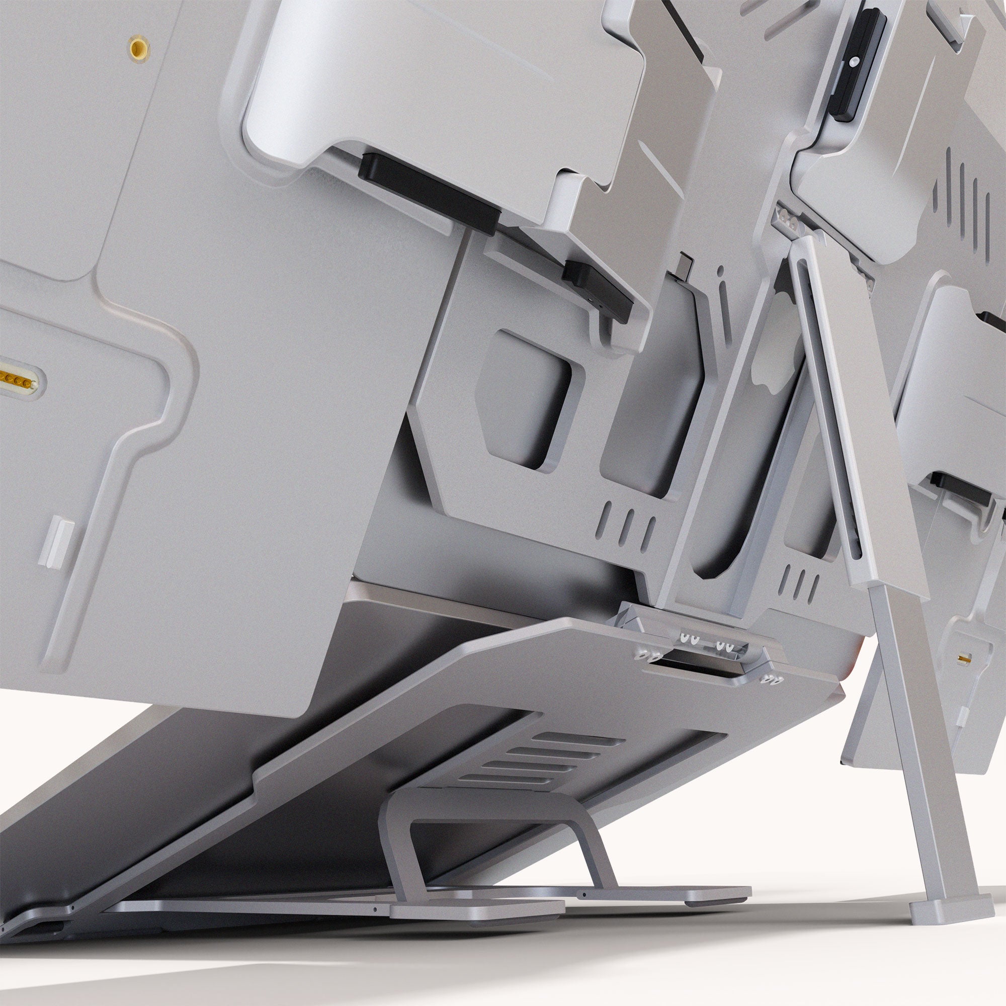 Lepow TriCreate 16" Silver – Modular Triple Portable Monitor