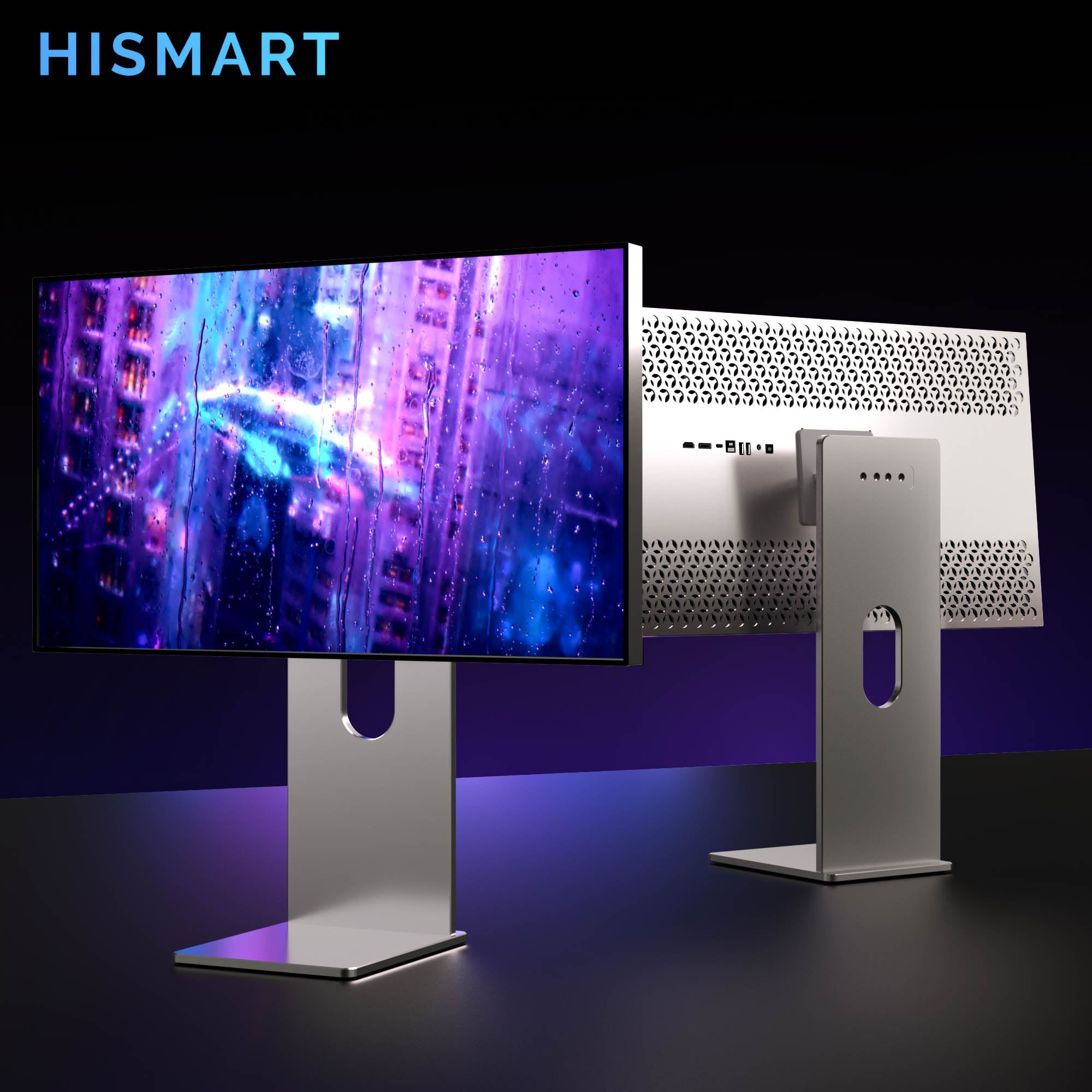 HISMART H03 27 Inch 4K 3840(RGB)×2160UHD 450 cd/m² Monitor mirror screen