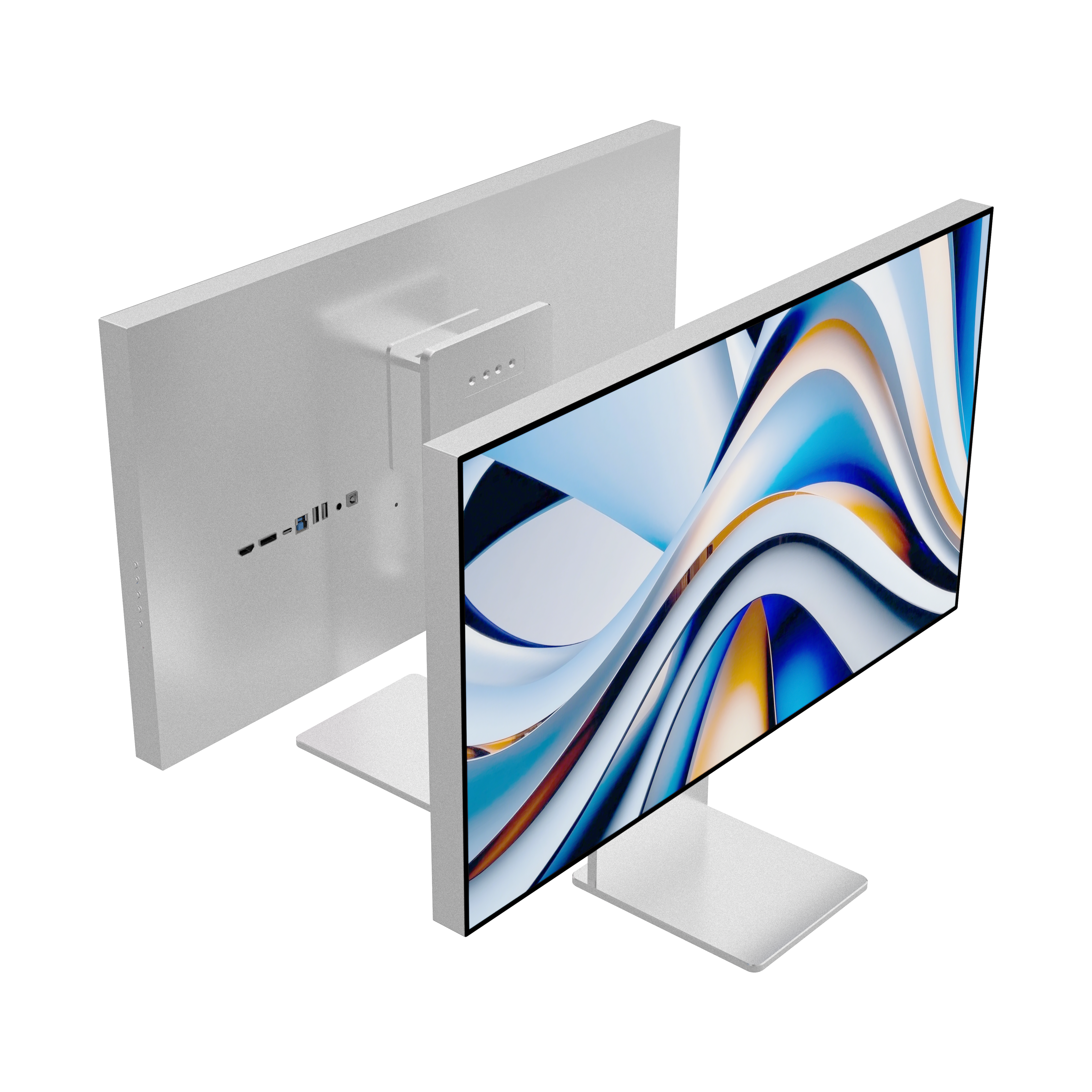HISMART 27 Inch 4K 3840(RGB)×2160UHD 1000 cd/m² Monitor mirror screen