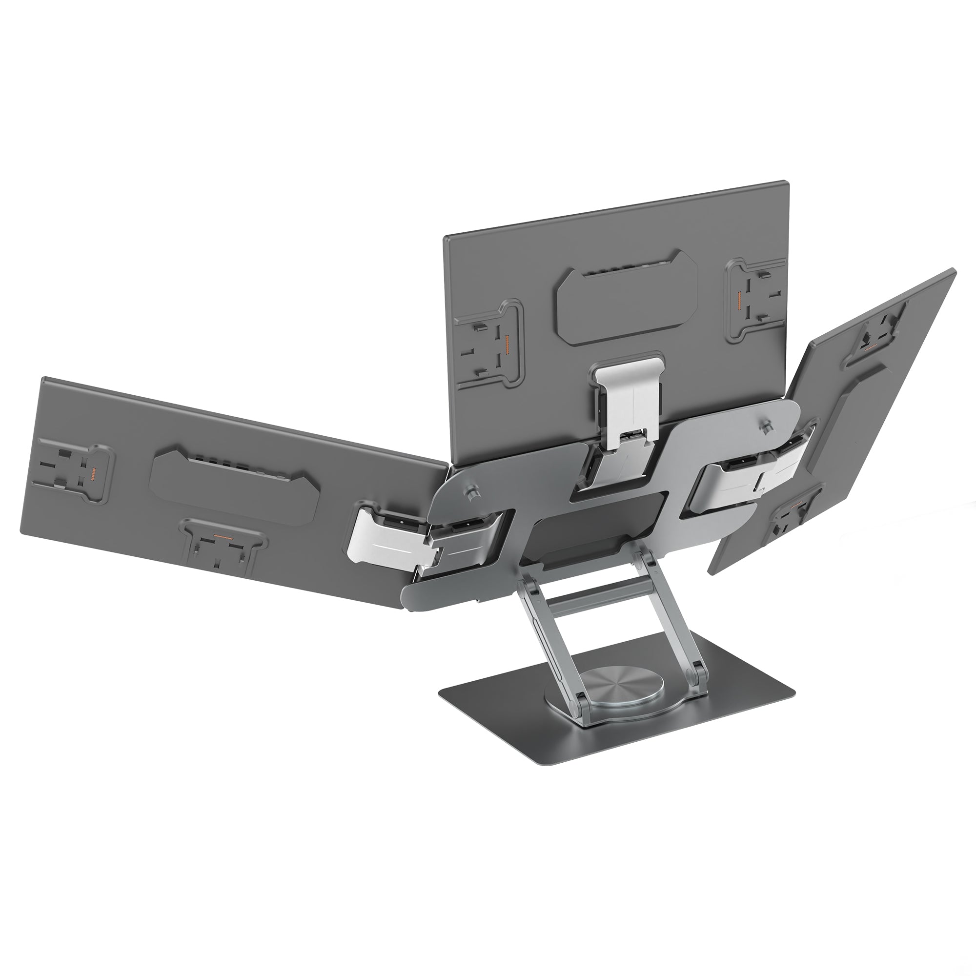 Lepow FlexScreen modular portable monitor setup with 4 x 18.5" screens