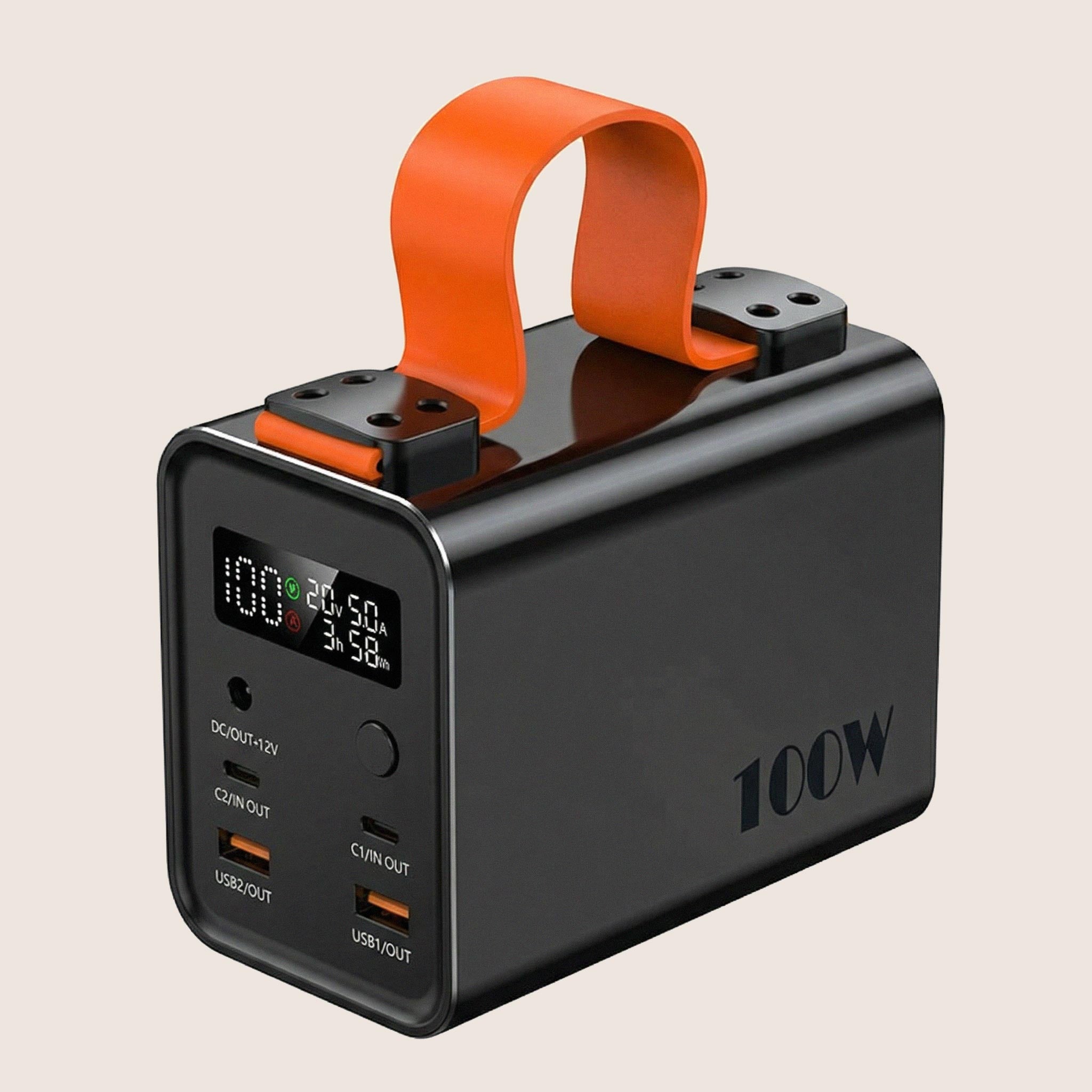 Portable Power Station for Mobile Workstations & Starlink
