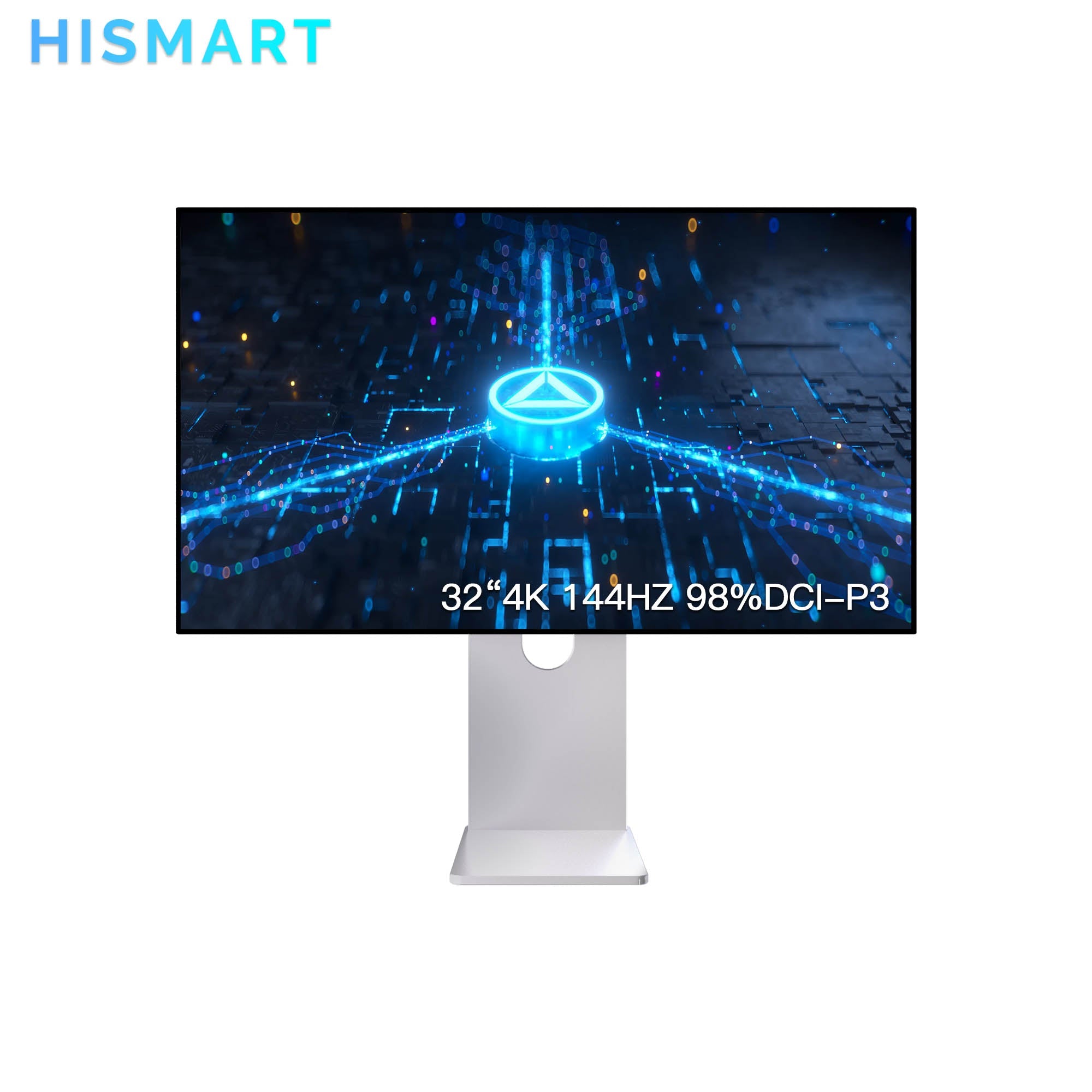 HISMART 31.5 Inch 4K 75hz Aluminium CNC Shell