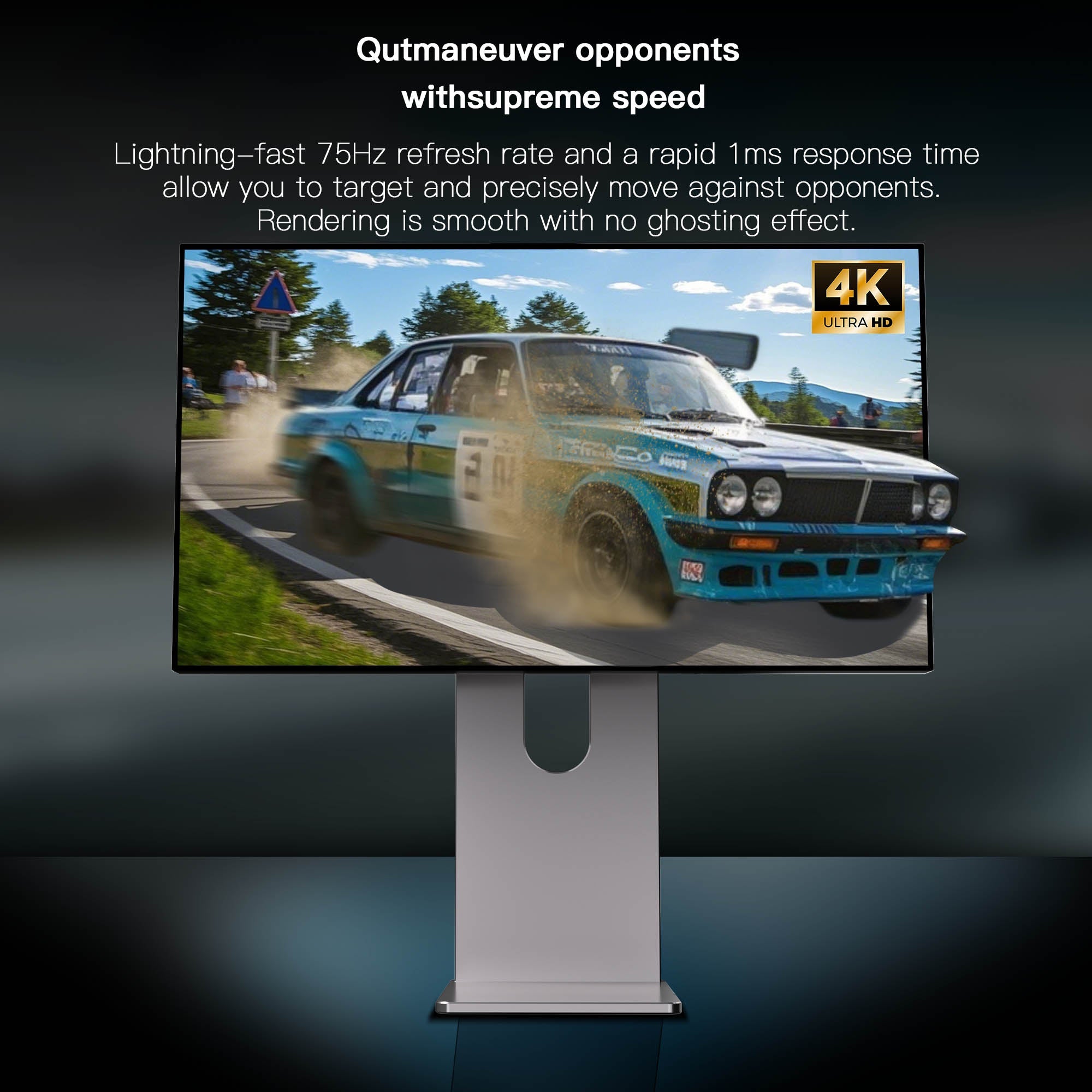 HISMART H03 27 Inch 4K 3840(RGB)×2160UHD 450 cd/m² Monitor mirror screen