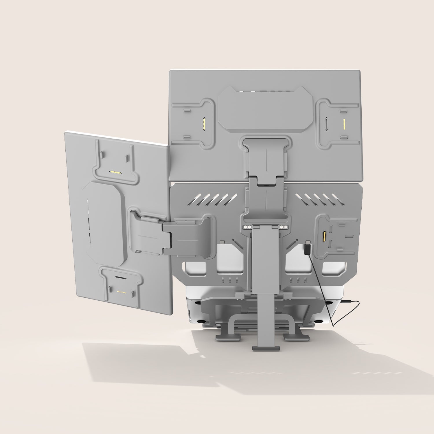 FlexScreen 18.5 – Dual Modular Display with Data Stand