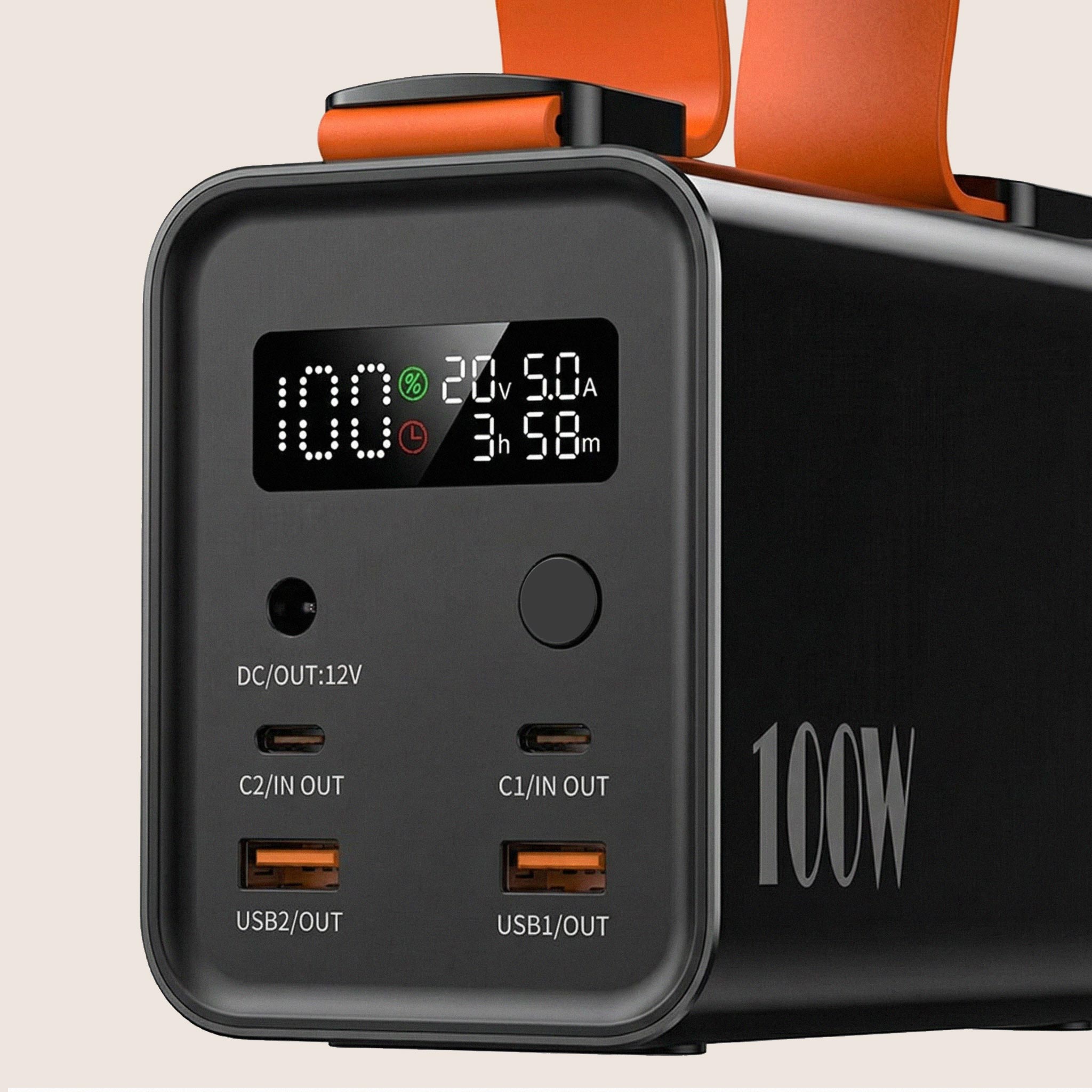 Portable Power Station for Mobile Workstations & Starlink