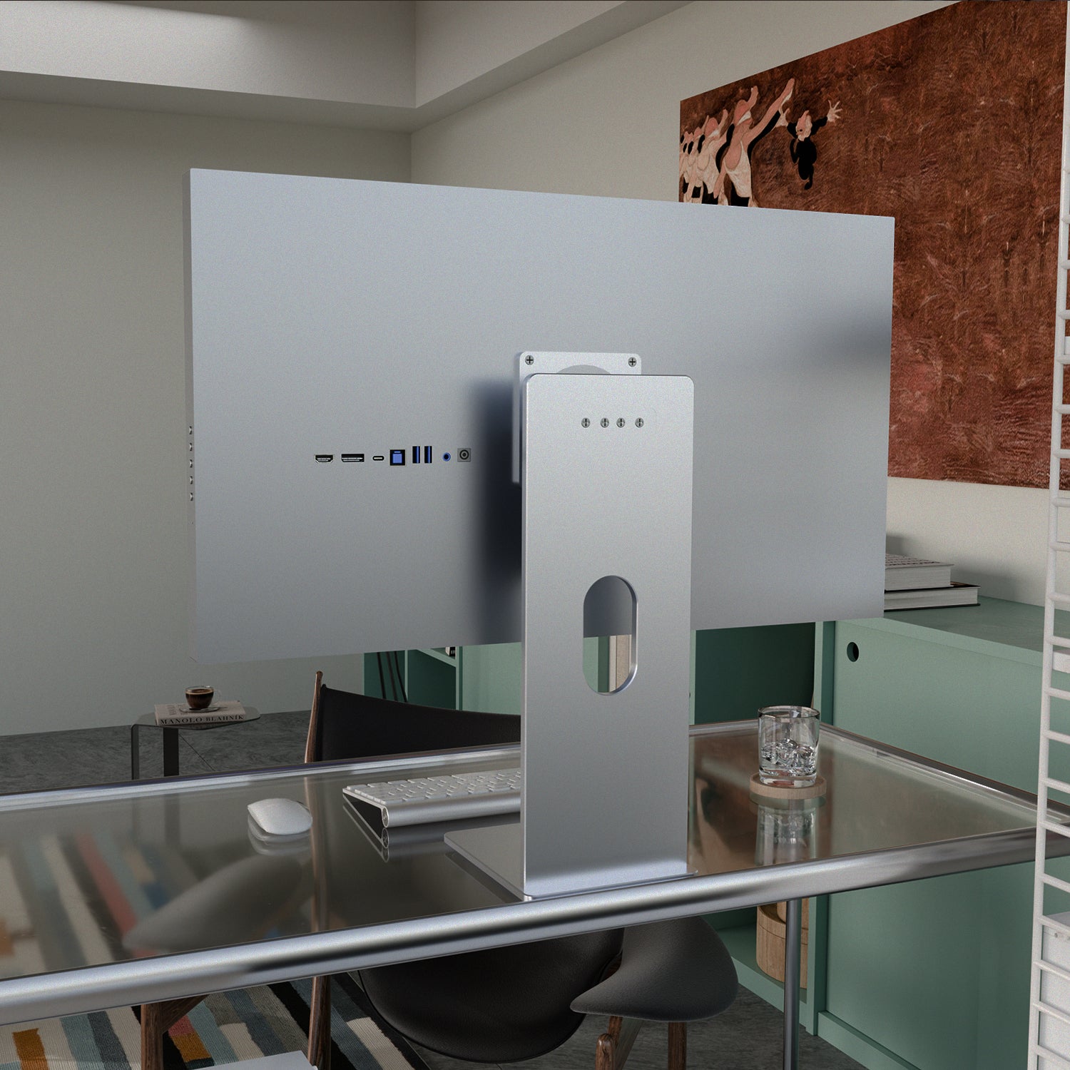 Lepow 27″ 5K UHD IPS Monitor – Portable, USB-C, HDR Display