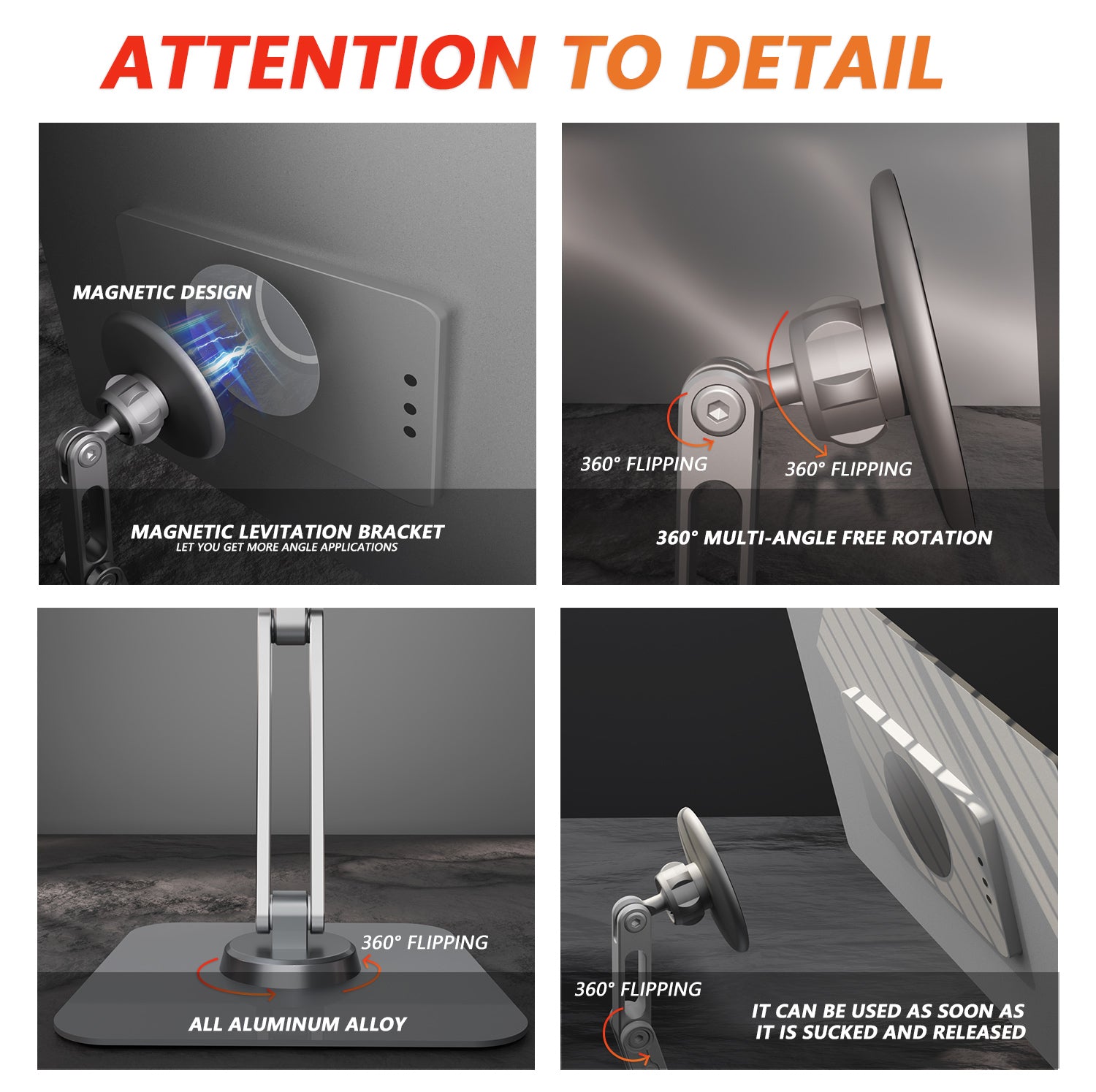 Lepow 15.6" 4K UHD IPS portable monitor with USB-C and mini HDMI for laptop and phone