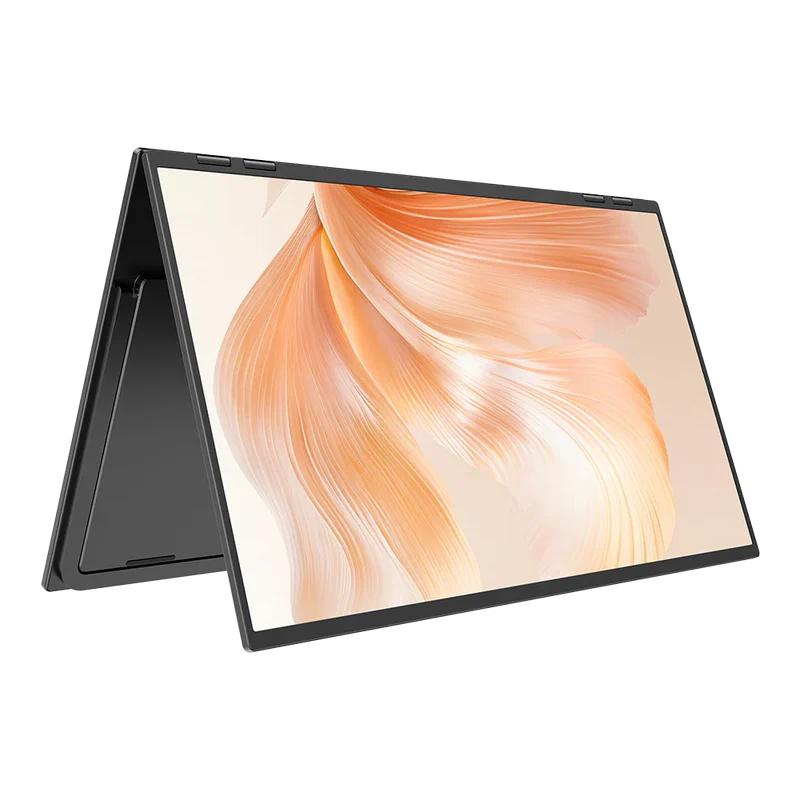 Lepow Delta Mega – 23.8″ 100Hz Dual Vertical Foldable Monitor | IPS, USB-C, Stacked Dual-Screen for Laptop, MacBook & Office Setup