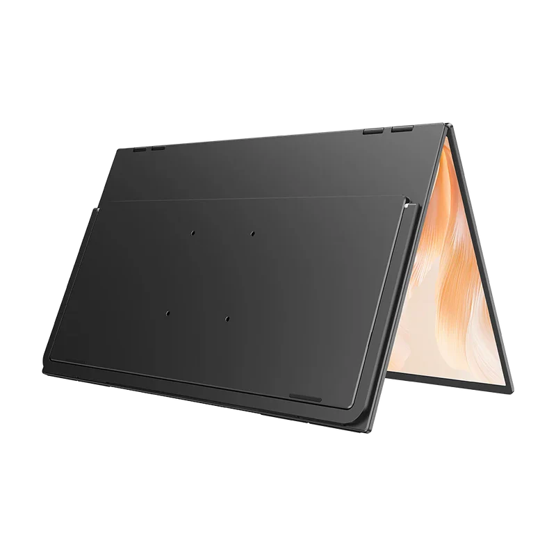 Lepow Delta Mega – 23.8″ 100Hz Dual Vertical Foldable Monitor | IPS, USB-C, Stacked Dual-Screen for Laptop, MacBook & Office Setup