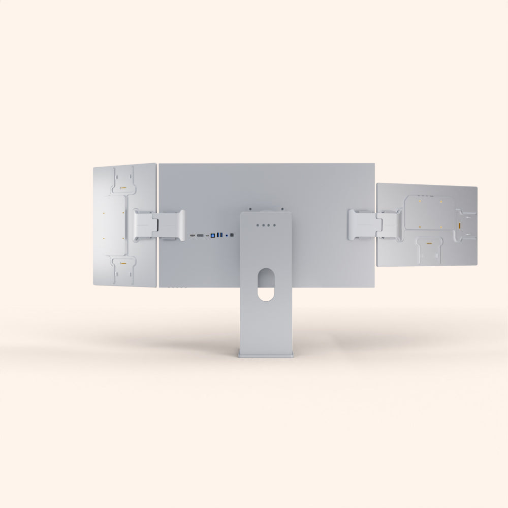 Lepow TriScreen Pro — 27" 4K + Dual 16" Portable Side Monitors