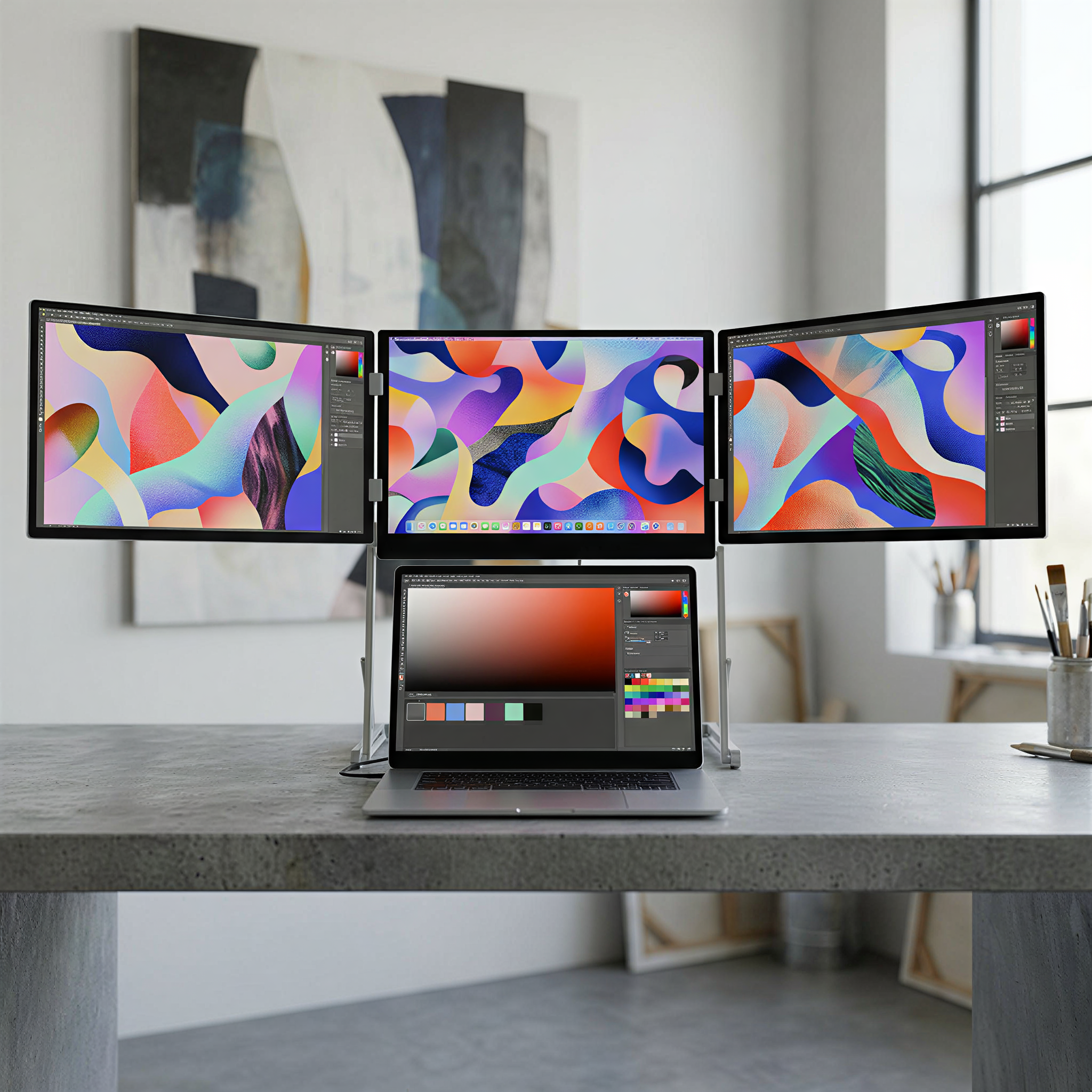 Lepow 16" Triple Monitor for Laptop (Gen 2)
