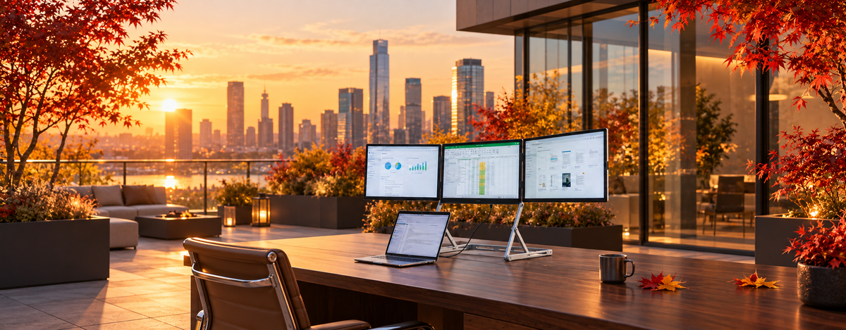 Portable Triple Monitors