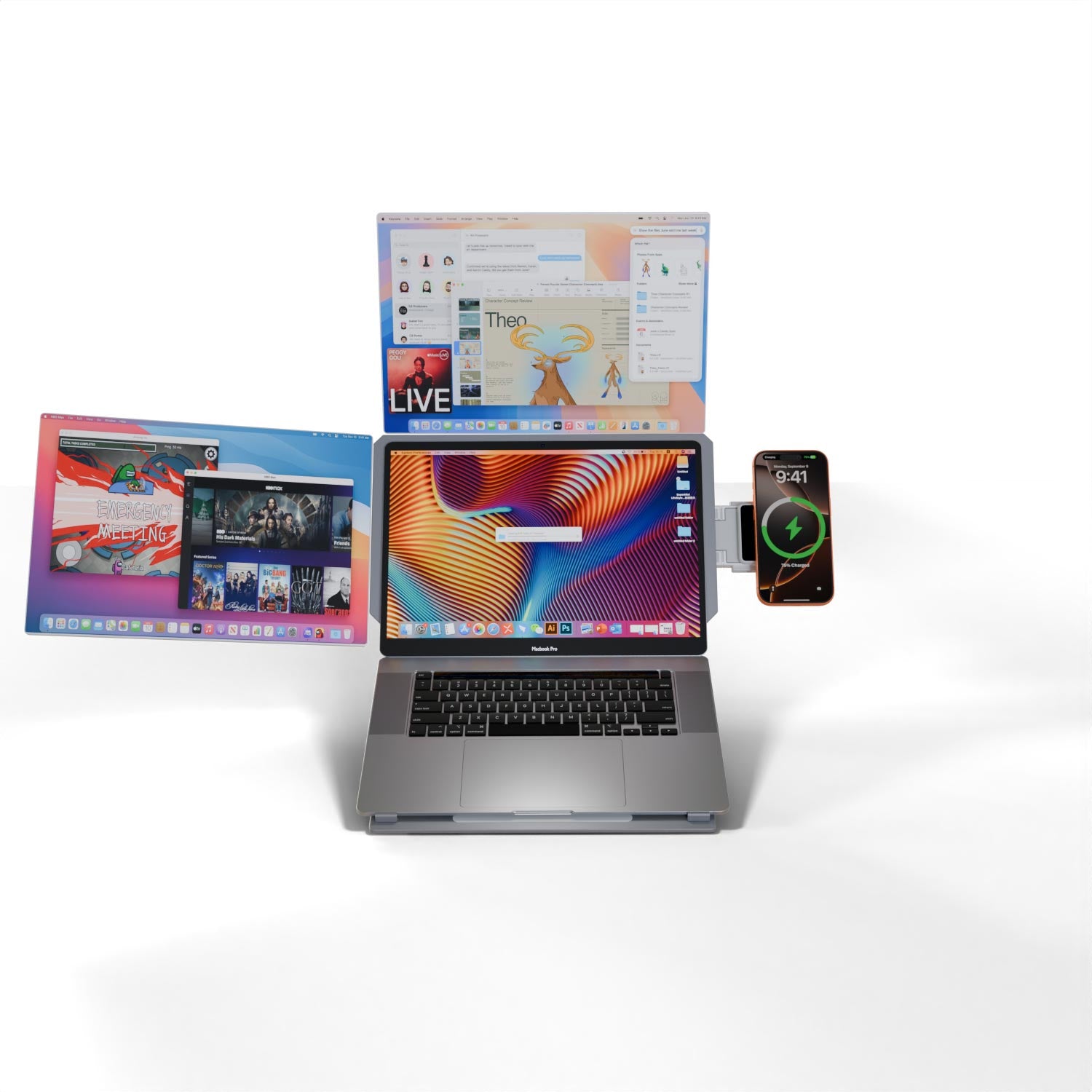 DockMate Modular – Dock Stand for 16″ & 18.5″ Modular Displays