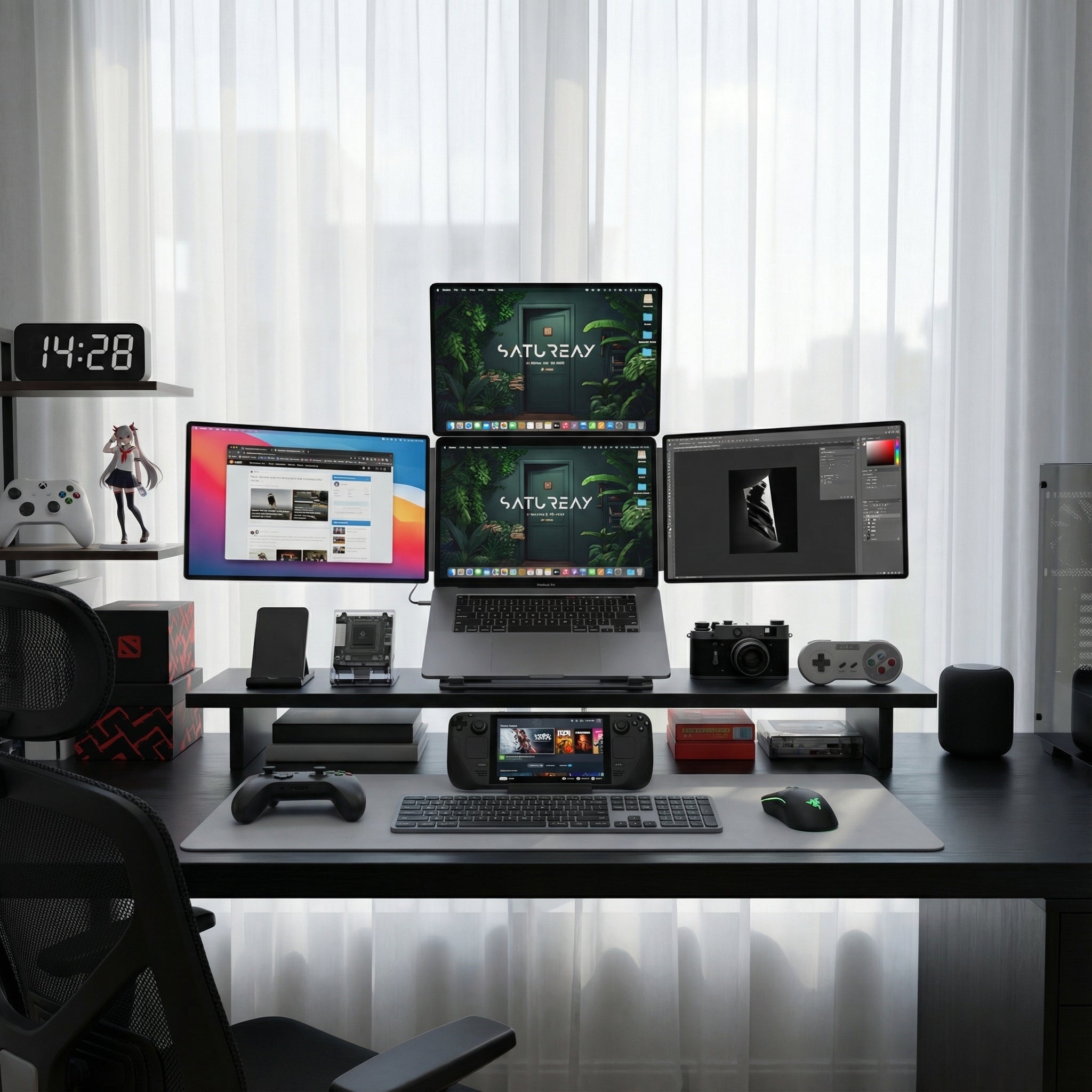 Lepow 16" Modular Triple Monitor for Laptop