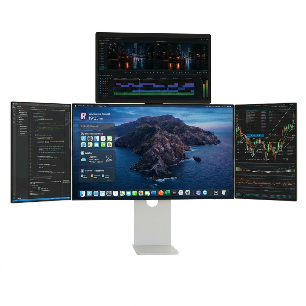 How to Build a Four-Screen Workstation with Lepow TriScreen Pro