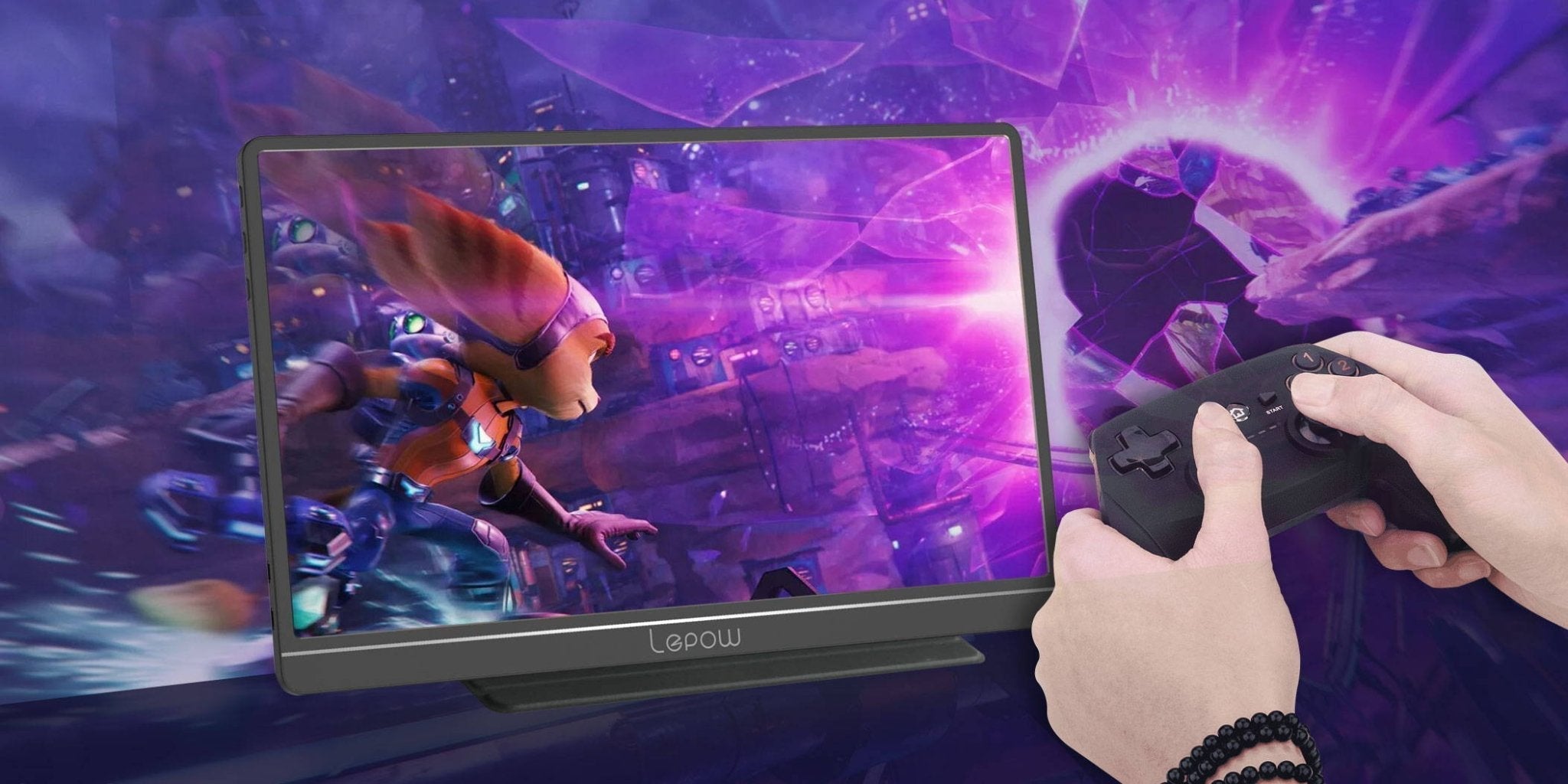 Portable Gaming Monitor - Lepow Portable Monitor