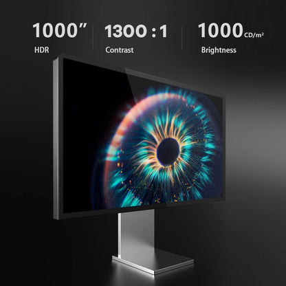 Lepow  27″ 5K UHD Portable IPS Monitor – USB-C Mirror Screen, HDR