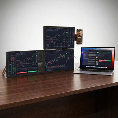 Modular Triple 18.5″ System Compact Stand Version