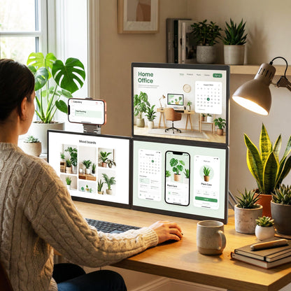 Modular Triple 18.5″ System Compact Stand Version