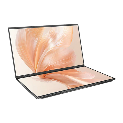 Lepow Delta Mega – 23.8″ 100Hz Dual Vertical Foldable Monitor | IPS, USB-C, Stacked Dual-Screen for Laptop, MacBook & Office Setup