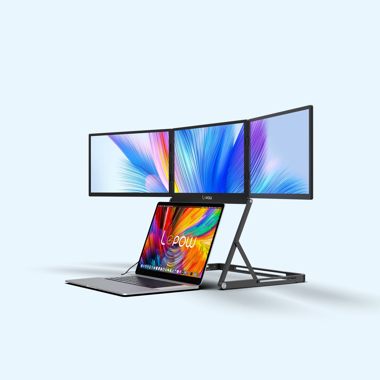 Portable Triple Monitor for Laptop | Lepow TriCreate 14” – Lepow