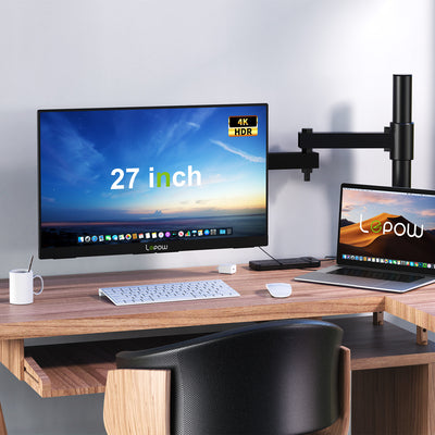 Lepow M270LS-U120 – 27" 4K Portable Monitor, 500 nits, 120Hz, HDR