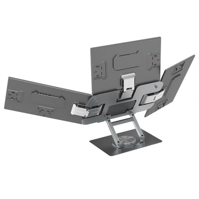 Lepow FlexScreen modular portable monitor setup with 4 x 18.5" screens
