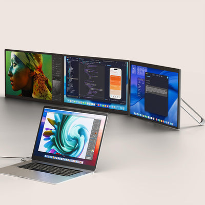 Modular Triple 18.5″ System Compact Stand Version