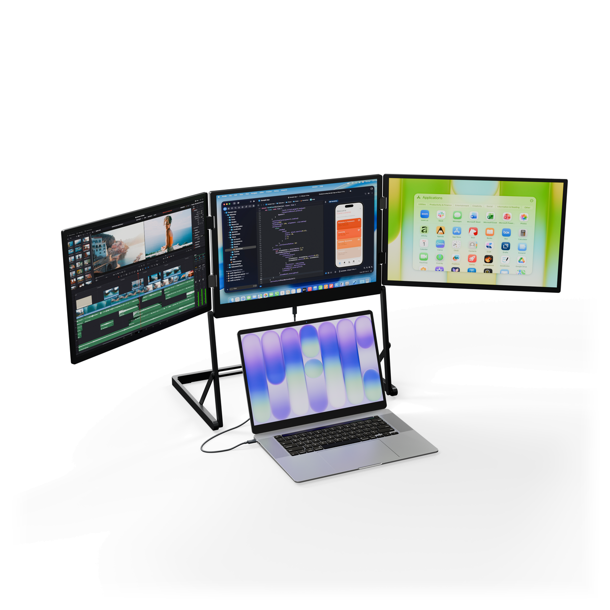 Lepow TM18.5 Triple Monitor