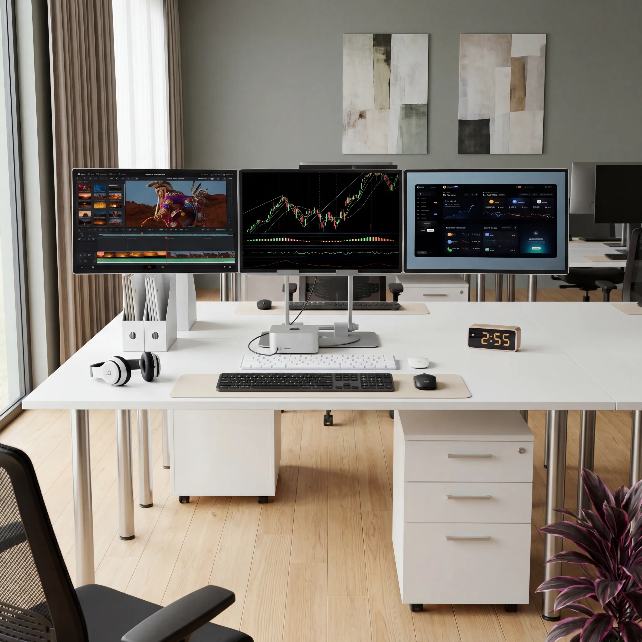 Lepow 16" Modular Triple Monitor for Laptop