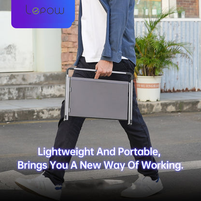 Lepow Triple Aero 15.6" Pro Max Portable Triple Screen Monitor Display for Laptop