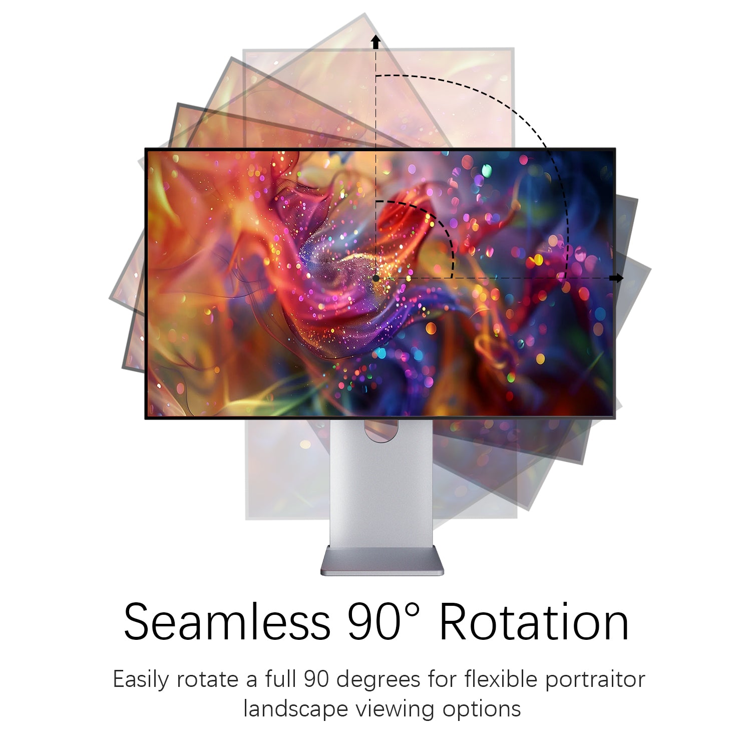 Lepow 27″ 5K UHD IPS Monitor – Portable, USB-C, HDR Display