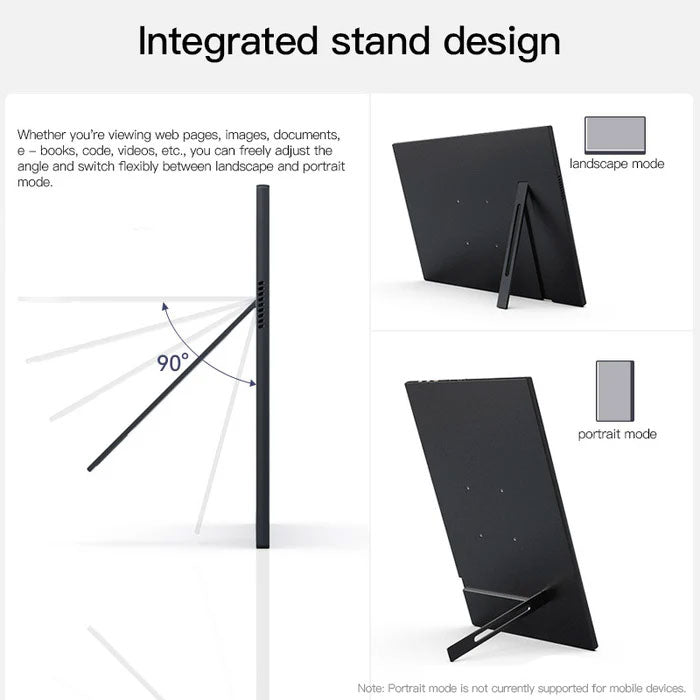 “Lepow Z1 Gaming 18" 2K 144Hz Portable Monitor – IPS, 400 nits, Ultra-Large Screen for eSports”