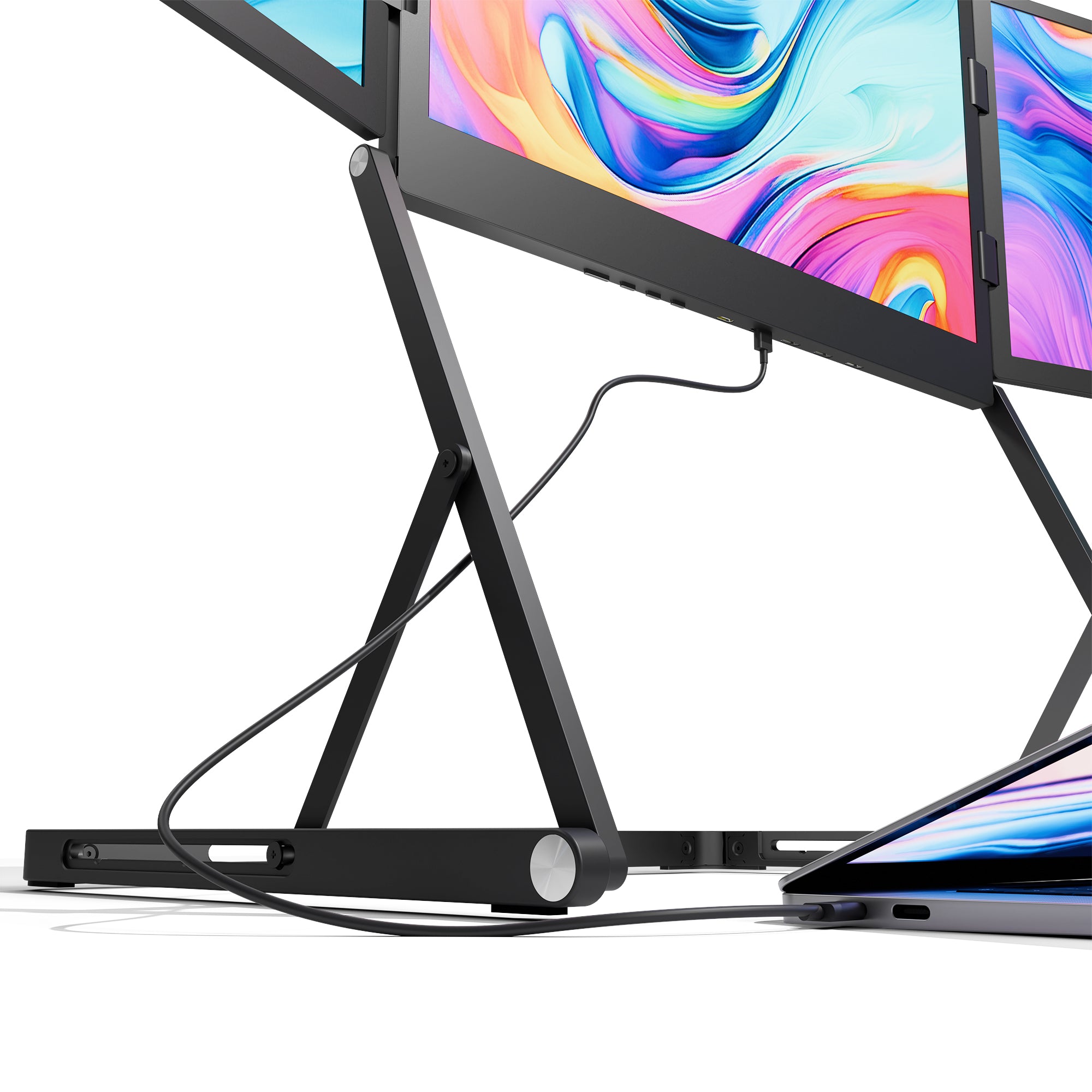 Lepow TriCreate – Triple 15.6” Portable Monitor for Laptops | Boost Productivity ×3