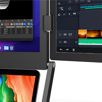 Lepow TriCreate – Triple 15.6” Portable Monitor for Laptops | Boost Productivity ×3