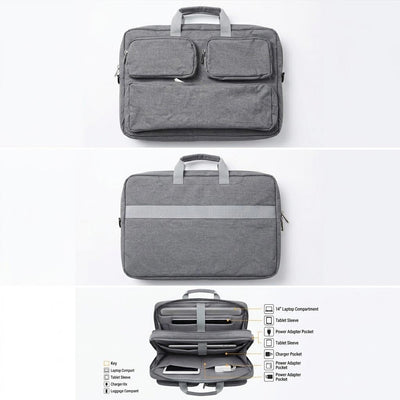 Lepow 15.6" Universal Laptop Briefcase | D15 Series