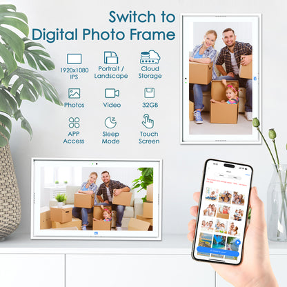 Lepow 15.6″ Smart Digital Wall Calendar with Multi-Calendar Sync