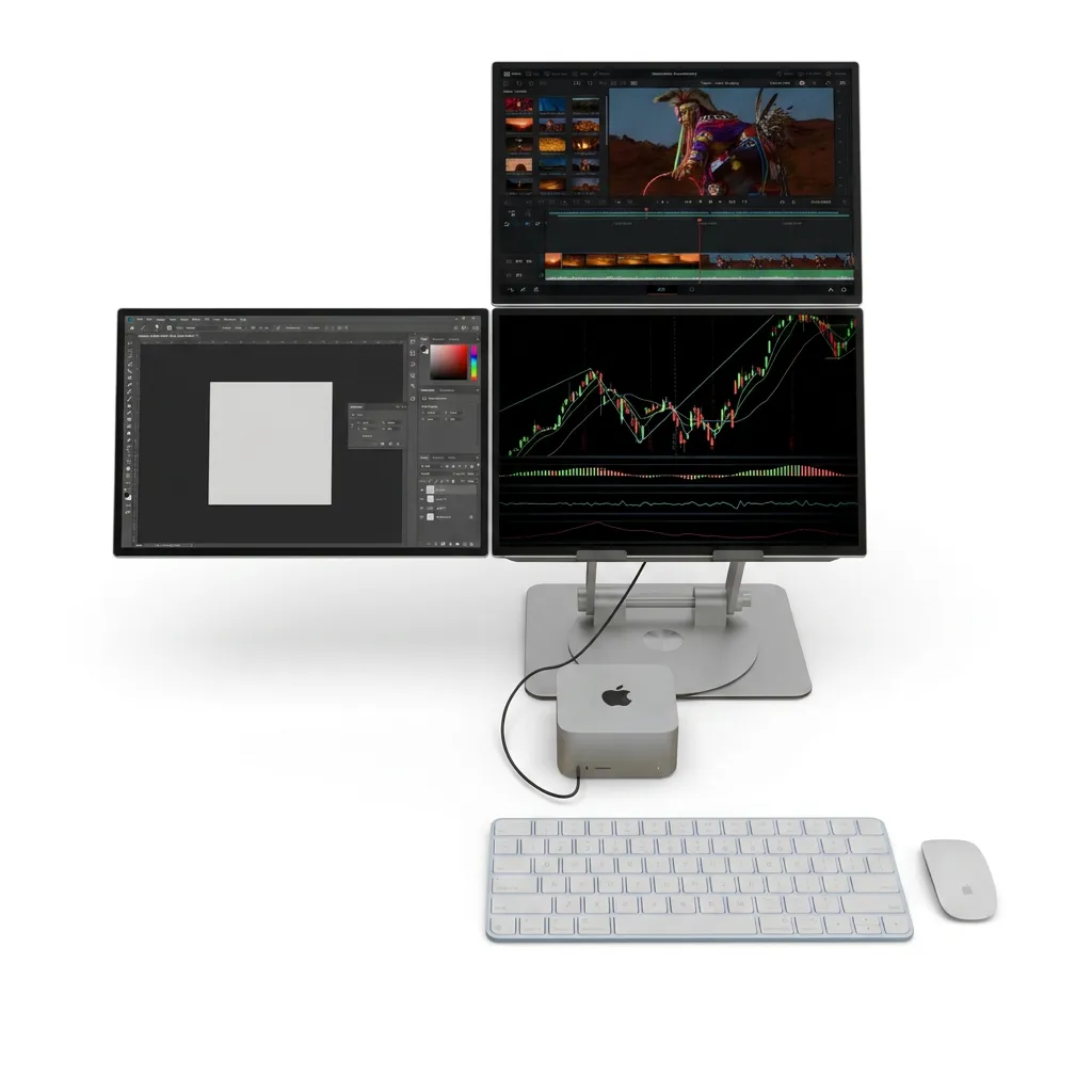 Lepow 16" Modular Triple Monitor for Laptop