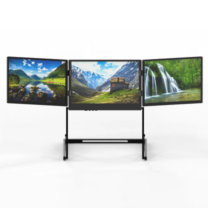 Lepow TriCreate – 14” Portable Triple Monitor for Laptops | Boost Productivity Anywhere