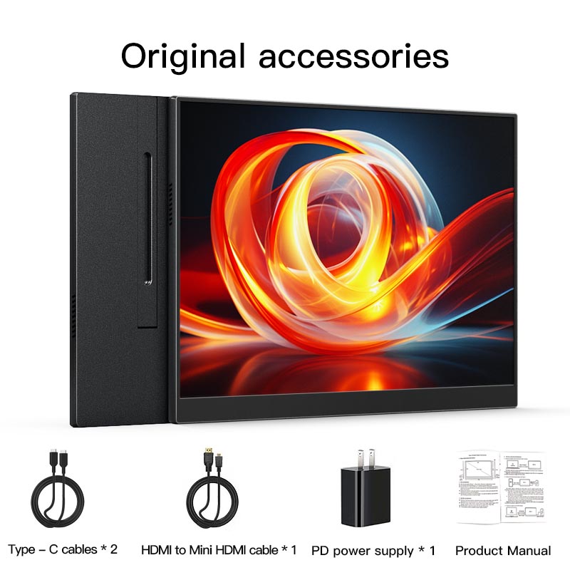 H 11  2k portable 18 inch 144hz gaming monitor