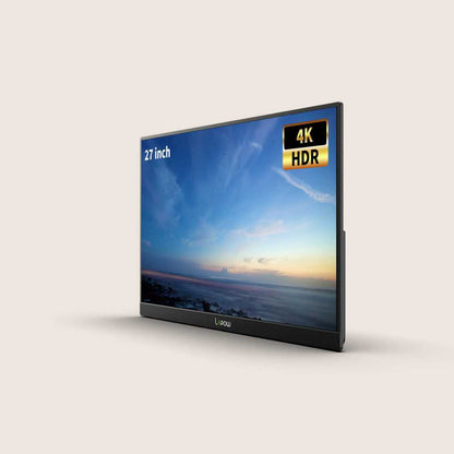 Lepow M270LS-U120 – 27" 4K Portable Monitor, 500 nits, 120Hz, HDR
