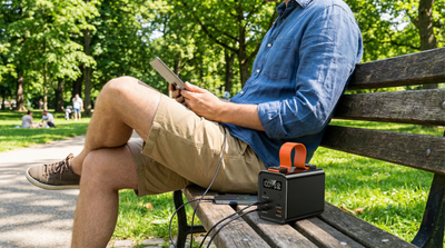 Tragbare Powerstation für Monitore & Starlink