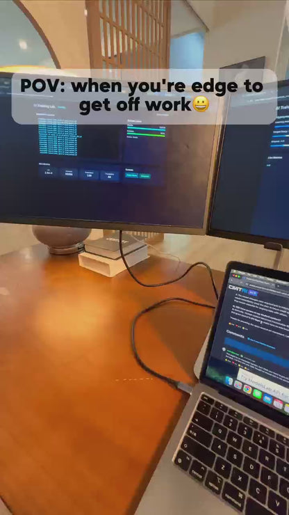 Lepow FlexScreen – 4 x 18.5" Modular Portable Monitors