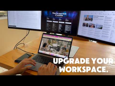 Lepow 16" Modular Triple Monitor for Laptop