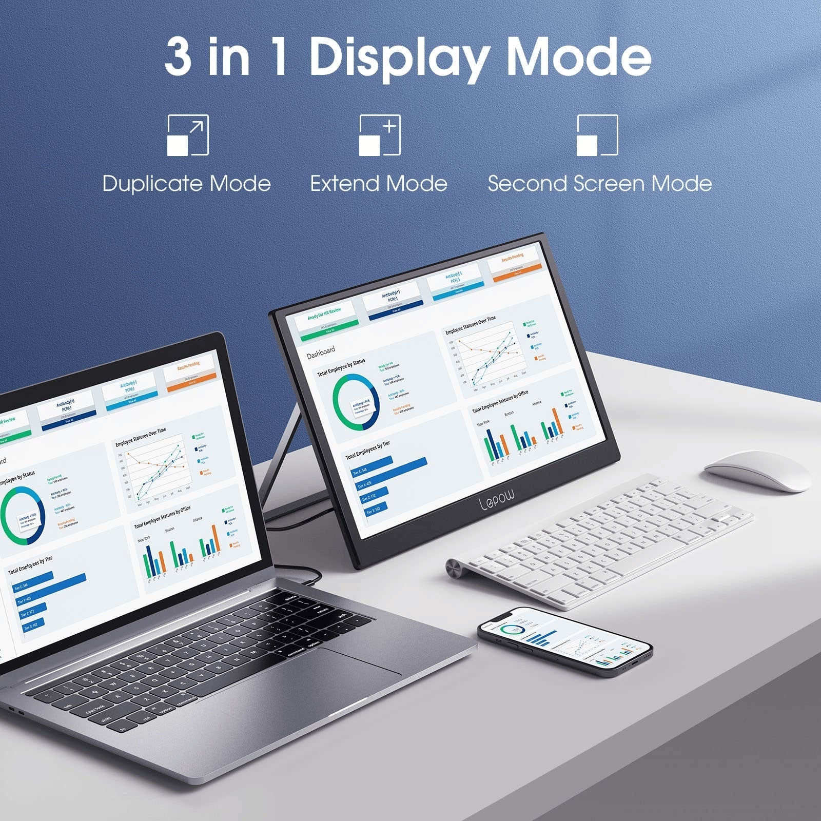 Lepow C2 Portable Monitor 15.6