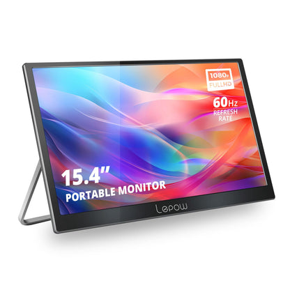 Lepow C2s Portable Monitor 15.4" with Kickstand - Lepow Portable Monitor