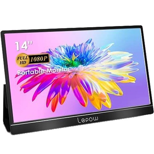 Lepow Portable Monitor 15.6 Inch Full high quality HD 1080P USB