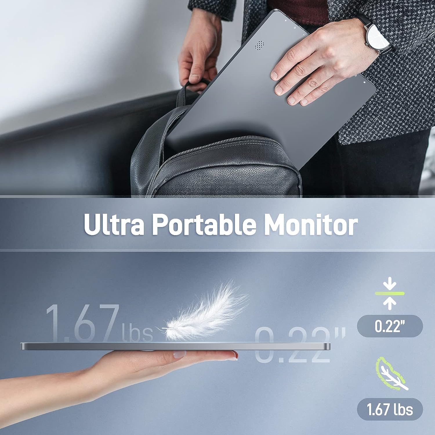 Lepow Z1 Gamut Portable Monitor 15.6