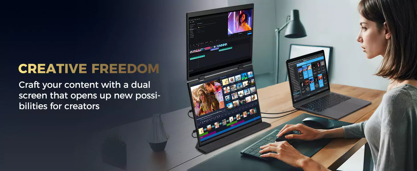 D14s Portable Dual View Monitor 14 D14s Portable Dual View Monitor 14